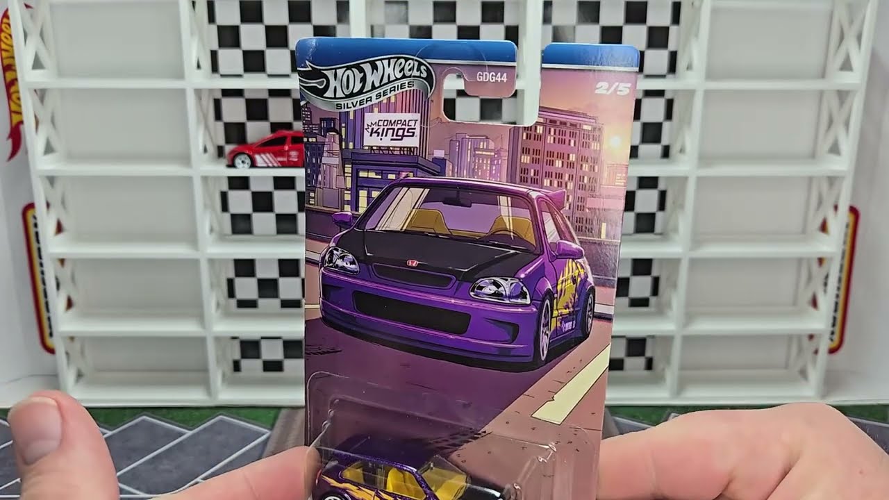 Распаковка: Hotwheels Silver Series 2025 - Compact Kings
