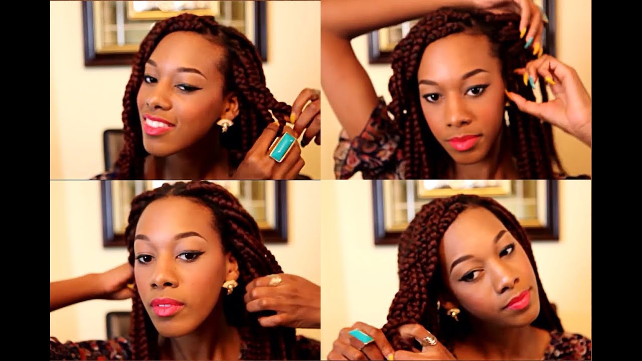 How I Style My Box Braids