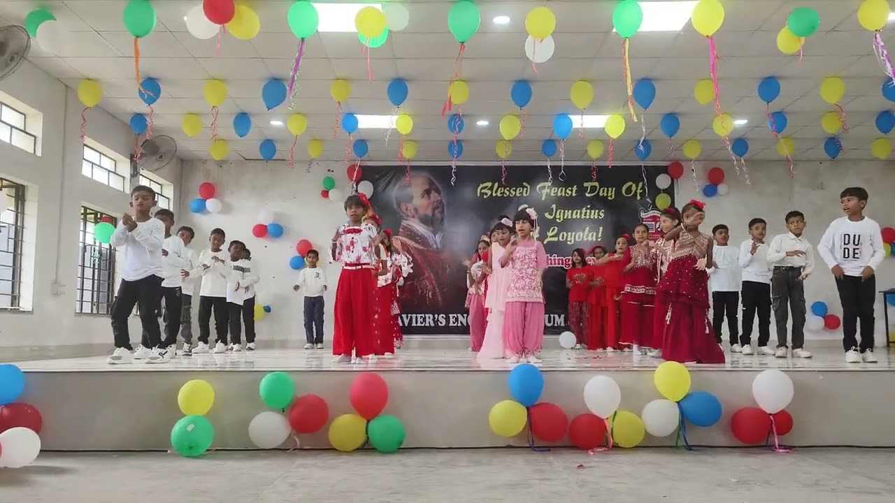 St Xavier's Kids/ Std 3/ Loyola Day Celebration