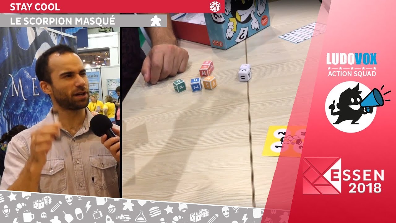 Essen 2018 - Stay cool - Le scorpion masqué