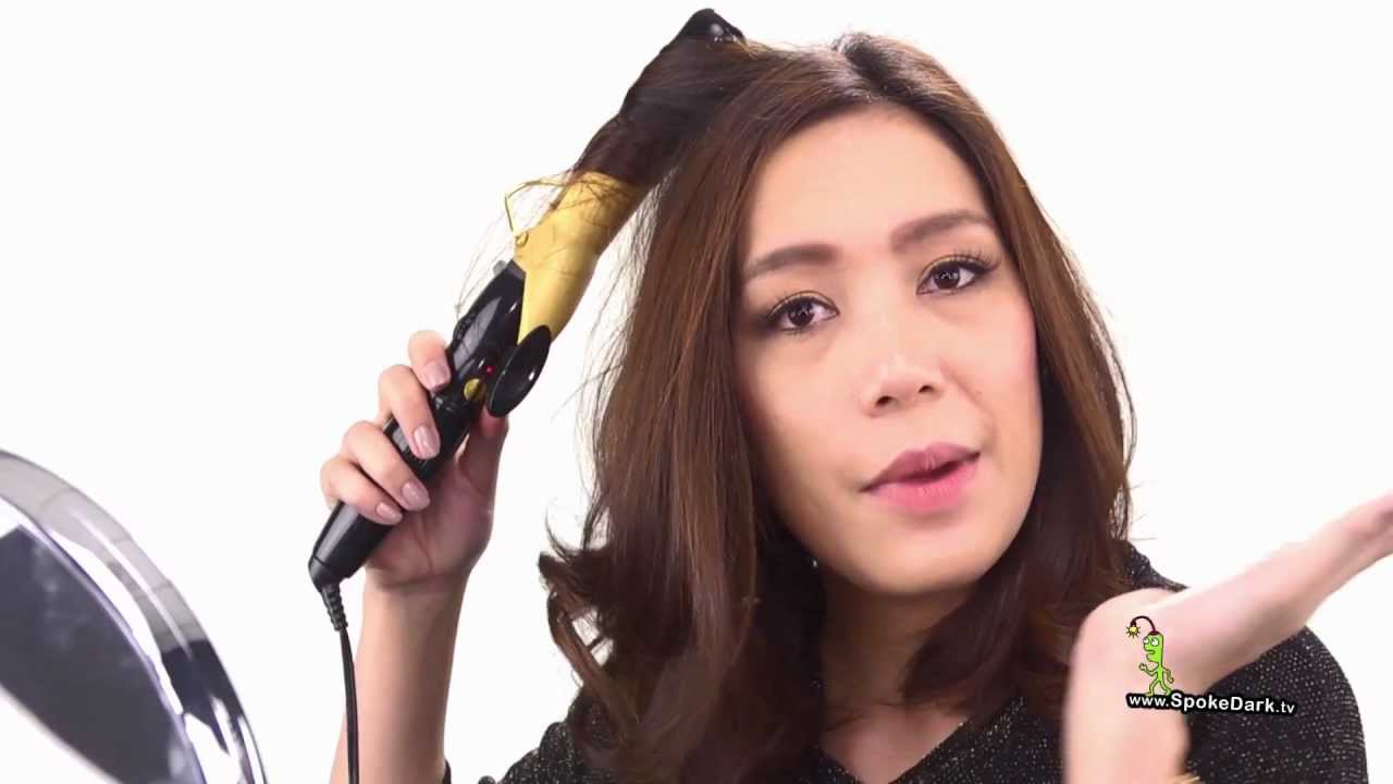 ไดร์วอลลุ่มและม้วนผมสั้นแบบโมเม