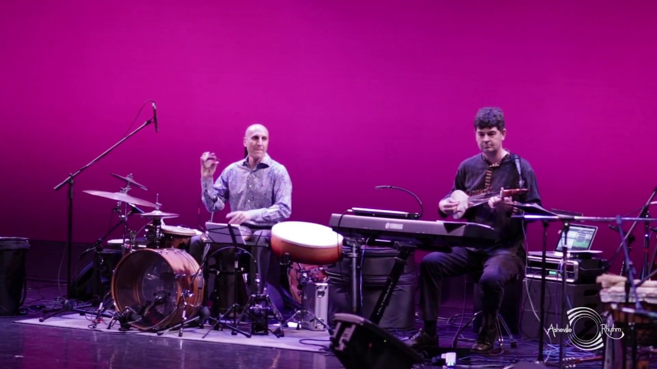 Asheville Percussion Festival 2017 with David Kuckhermann on Handpan