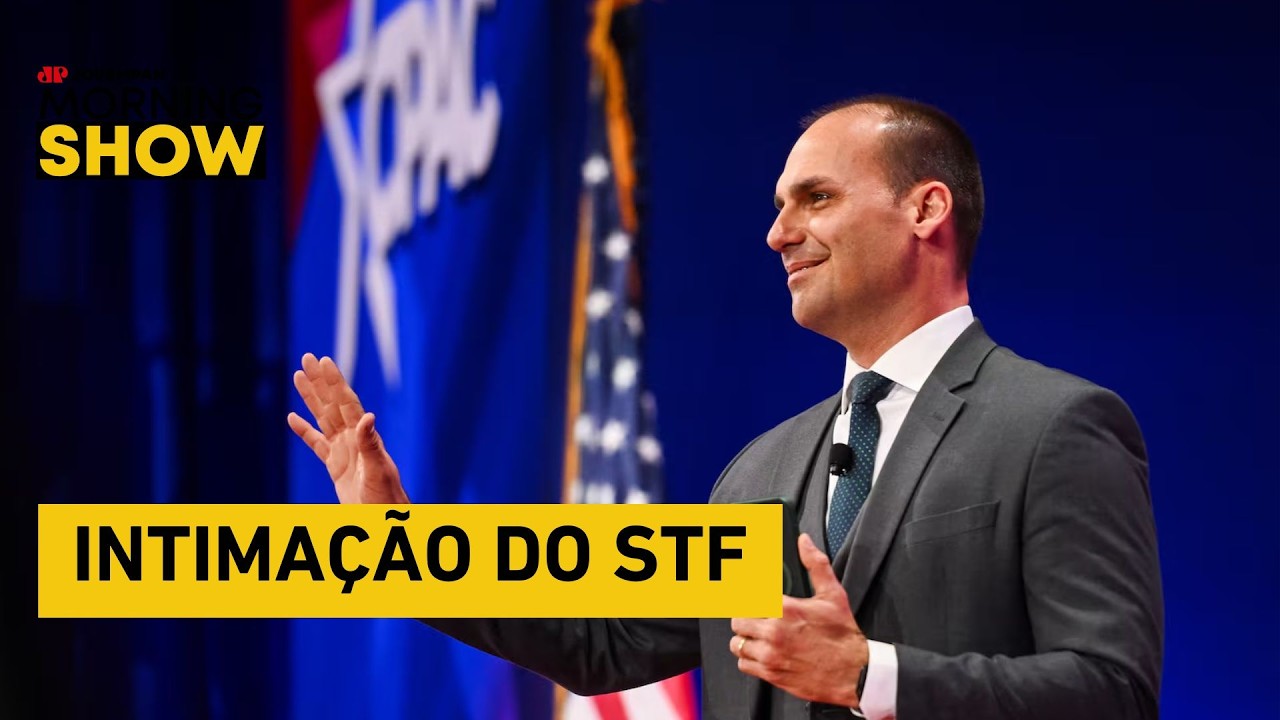 Moraes d&aacute; 24 horas para defesa de Bolsonaro explicar v&iacute;deo gravado por Eduardo nos EUA