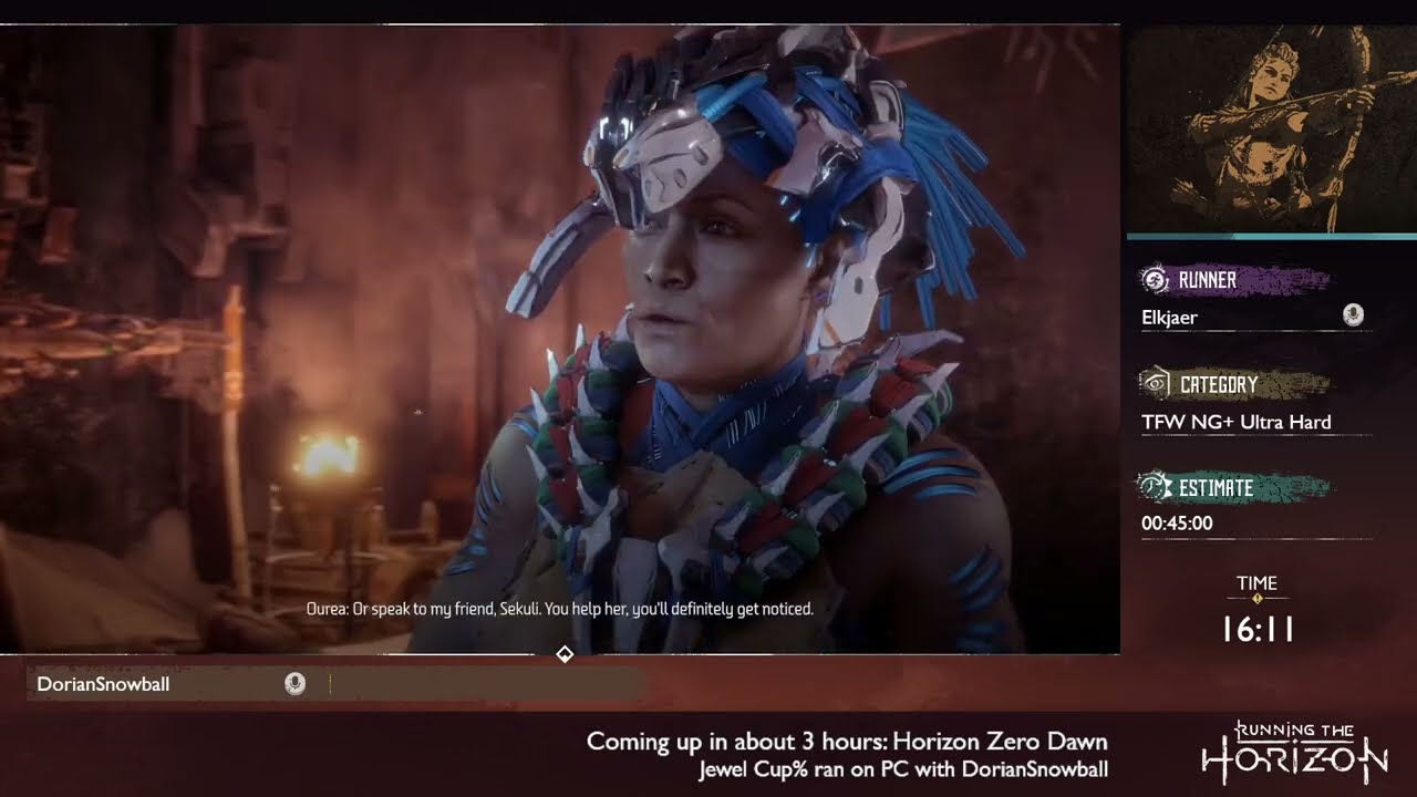 [RTH2023] Horizon Zero Dawn - TFW NG+ Ultra Hard by @ElkjaerTV