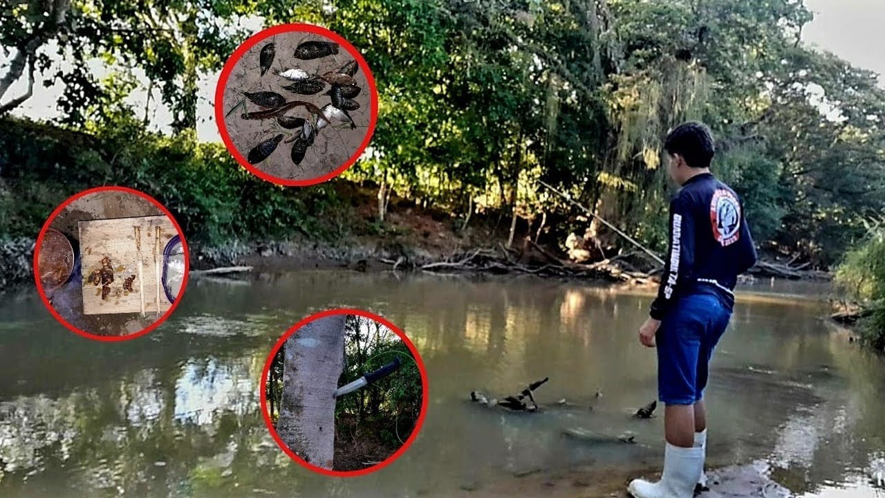 Começou na pesca e terminou no frito - um dia completo: pesca, fogão e frito!
