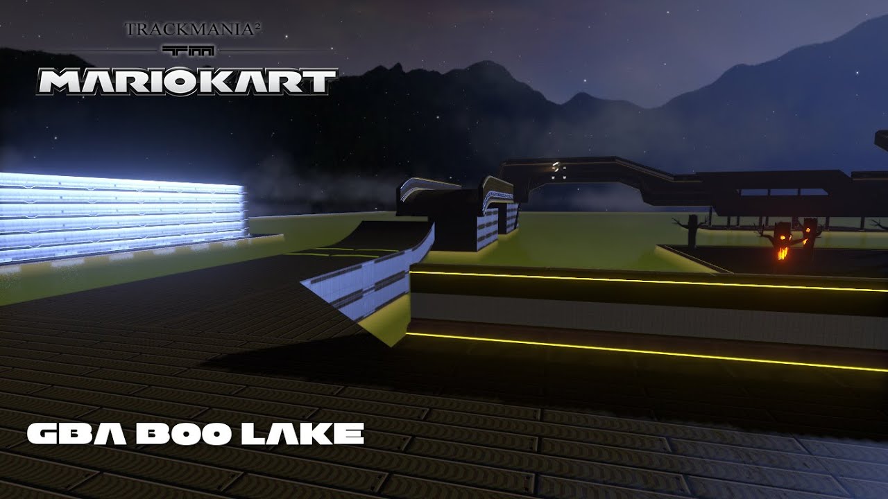 Mario Kart TrackMania- GBA Boo Lake