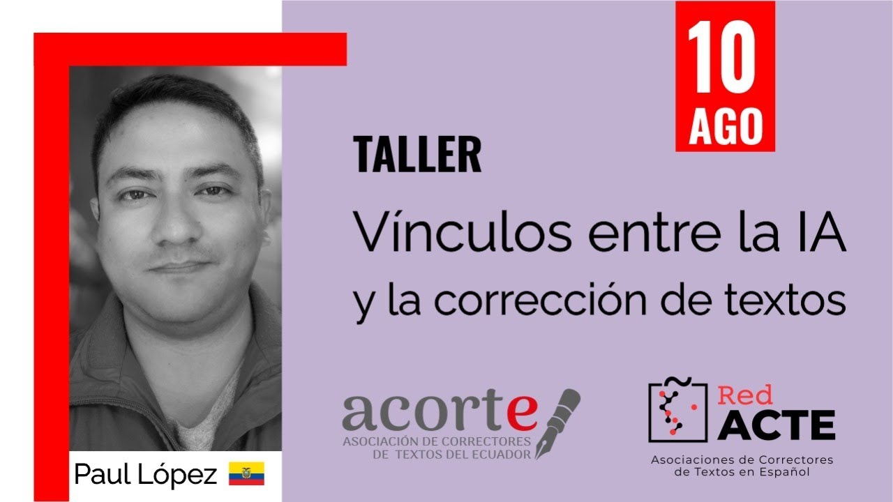 Taller sobre los vínculos entre la IA y la corrección de textos