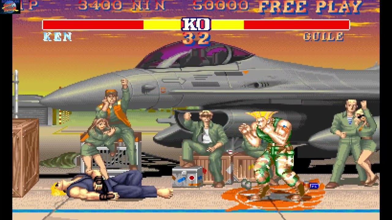 Ken vs Guile Street Fighter SF L29012026