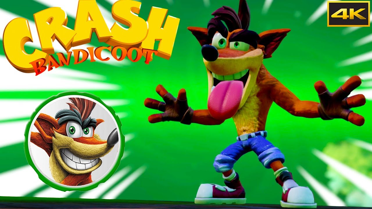 Crash Bandicoot on Skylanders Imaginators! Thumpin' Wumpa Islands Gameplay 4K