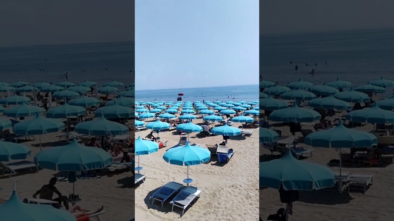 Italy, Lignano Sabbiadoro Pineta Beach