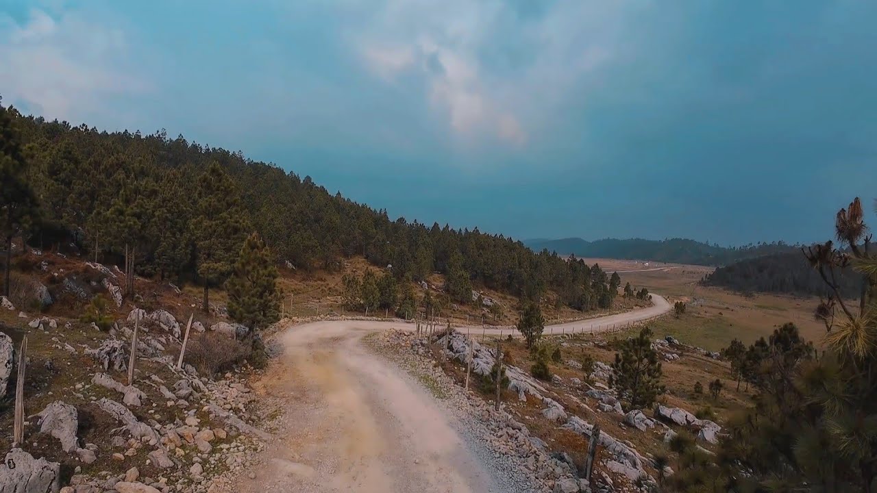 Las carreteras con paisajes maravillosos de Guatemala. Los Cuchumatanes, Huehuetenango.