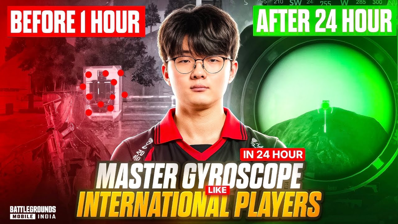 Master Gyroscope In 24 Hours Using VVIP Method🔥| Best Gyro Sensi For All Fps !