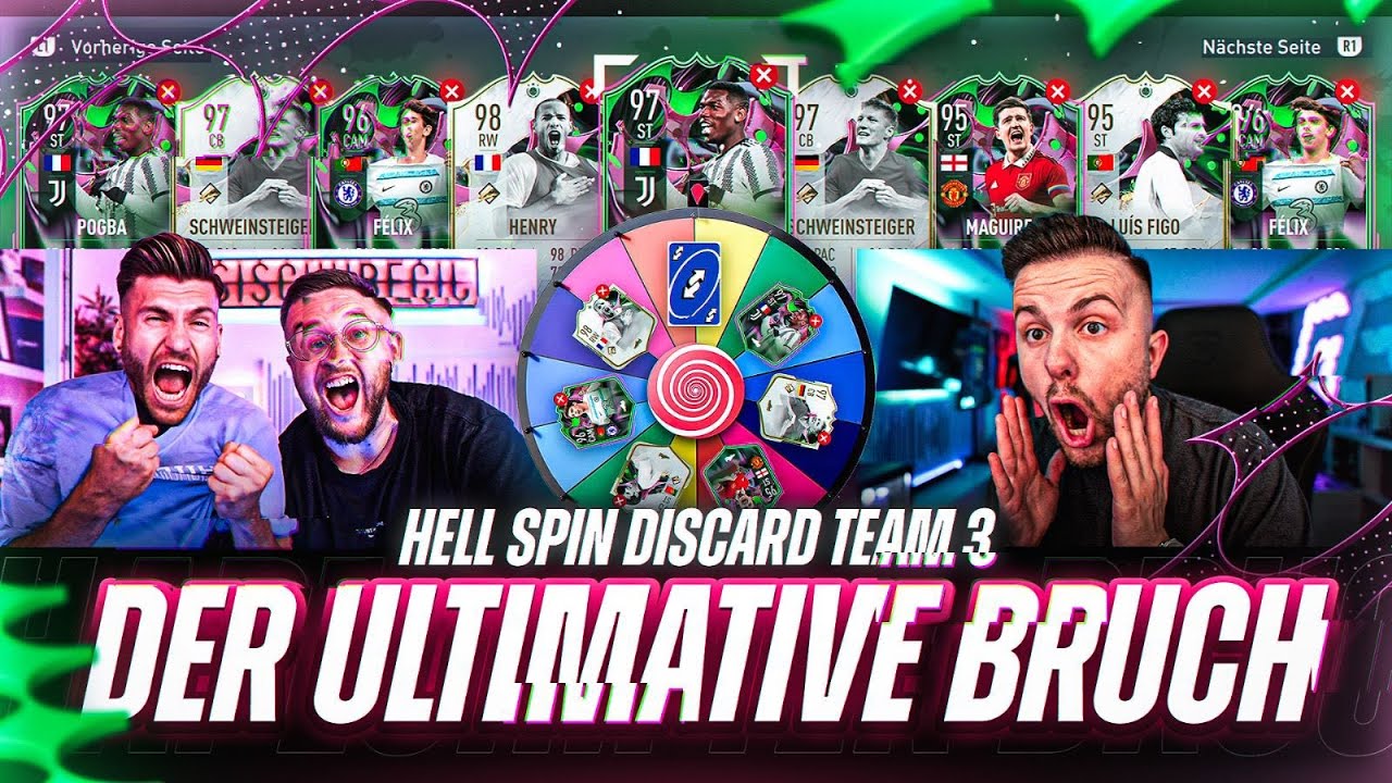 Vom BORDSTEIN zur SKYLINE und wieder ZURÜCK.. ☠️😨SHAPESHIFTER HELL SPIN DISCARD vs @GamerBrother 🔥