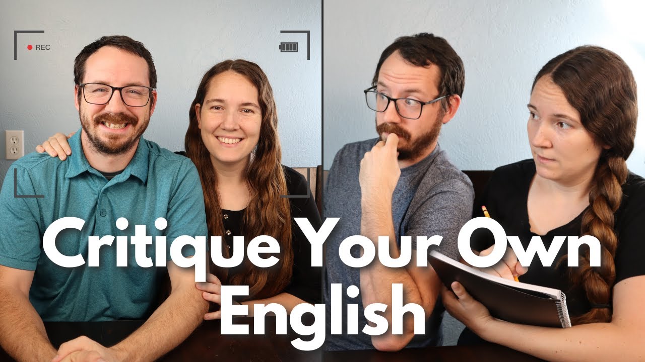 How to Critique Your English by Yourself (+ FREE guide)