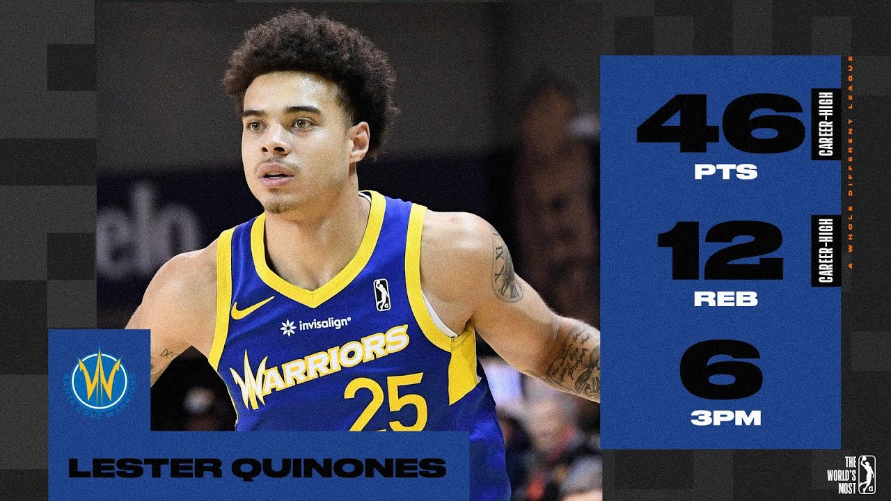Lester Quinones Goes Off For a CAREER-HIGH 46 PTS & 12 REB in Thriller Over Stars