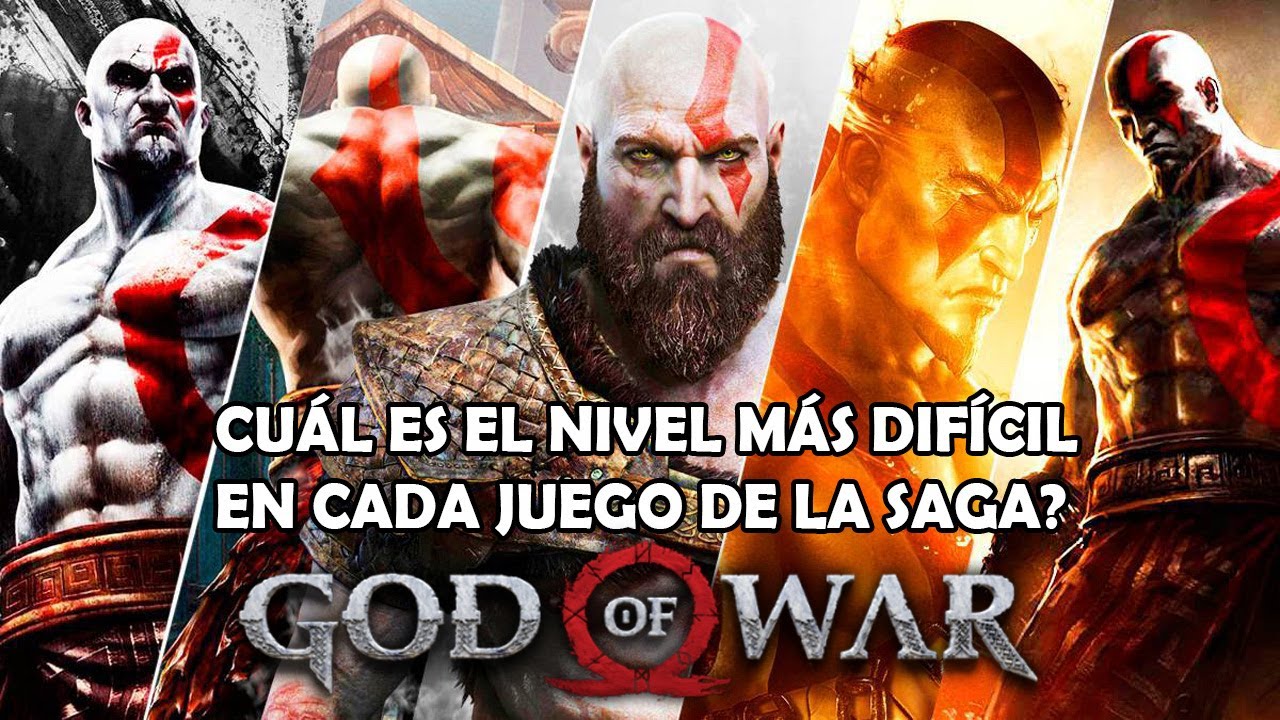 El nivel más difícil en cada juego de God of War. En orden Cronológico