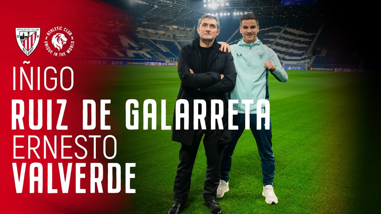 🎙️ Ruiz de Galarreta & Valverde | pre Atalanta BC-Athletic Club I MD7 Champions League 2025/26