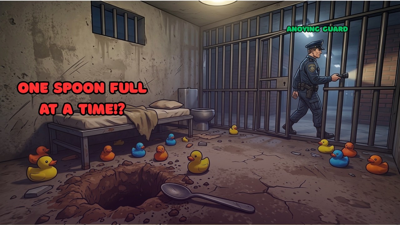 Escaping Prison… With JUST a Spoon?!