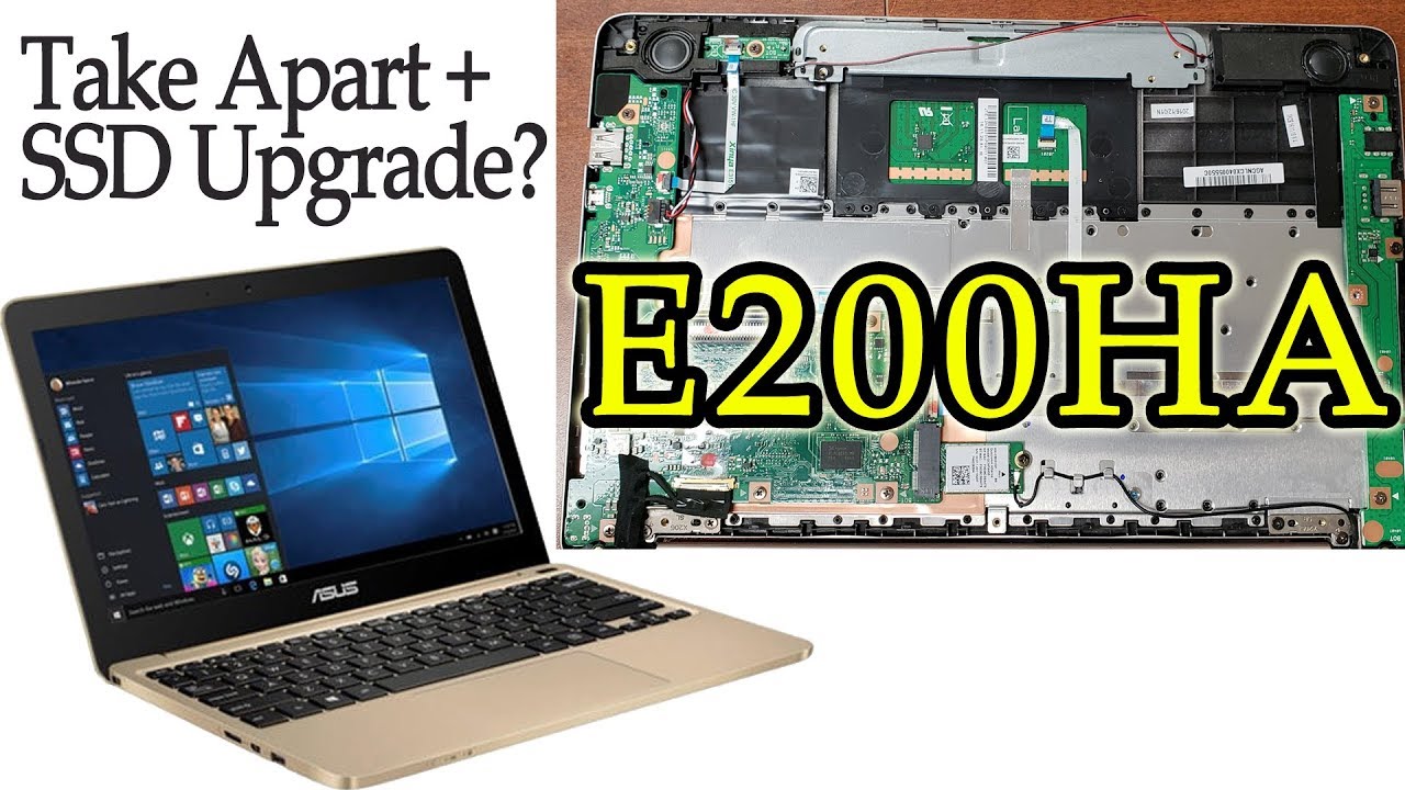 Take Apart VIVOBook E200HA - Hard Drive Upgrade?