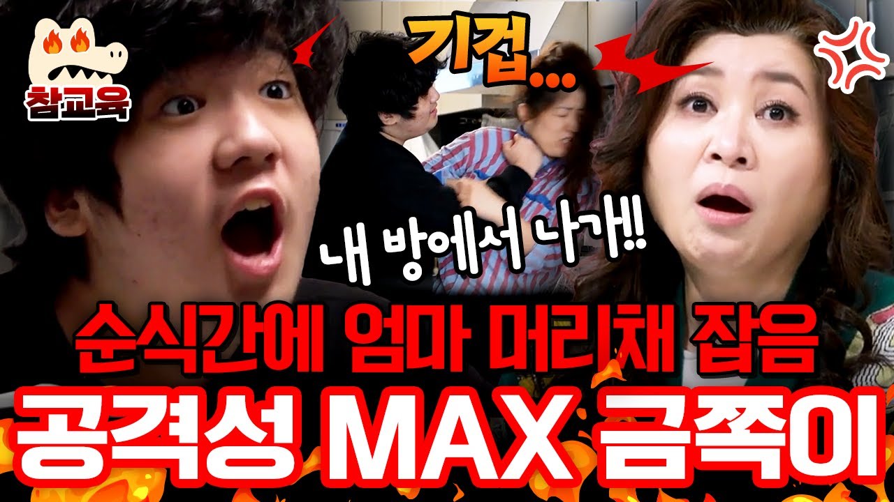 [#참교육] 오은영 긴급 촬영중단⚡순식간에 엄마 머리채 잡은 금쪽이💢 감정폭발에 공격성 MAX…은둔에 들어간 금쪽이의 아픔😱 | #금쪽같은내새끼 222회