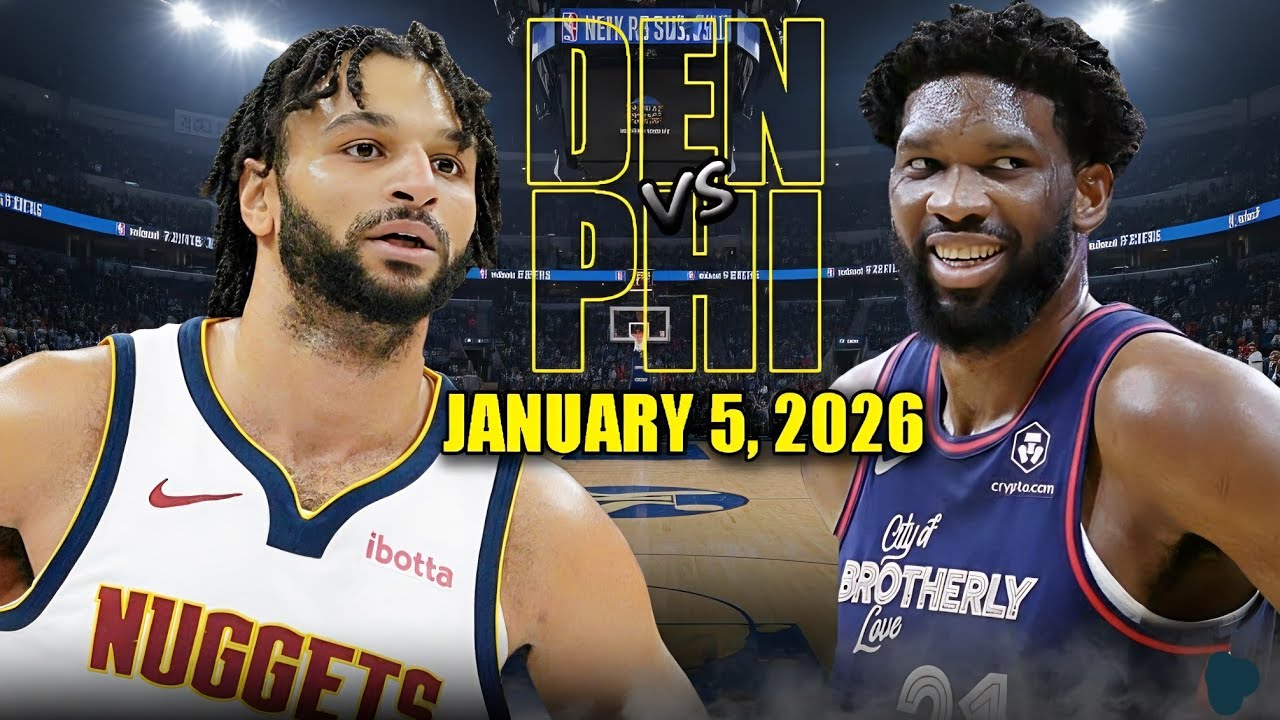 Denver Nuggets vs Philadelphia 76ers Full Game Highlights – January 5, 2026 | NBA 2k26