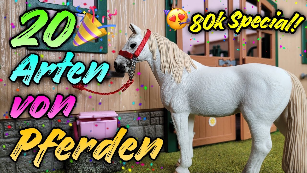 20 Arten von Pferden 🐴❤️ Abo Special | Schleich