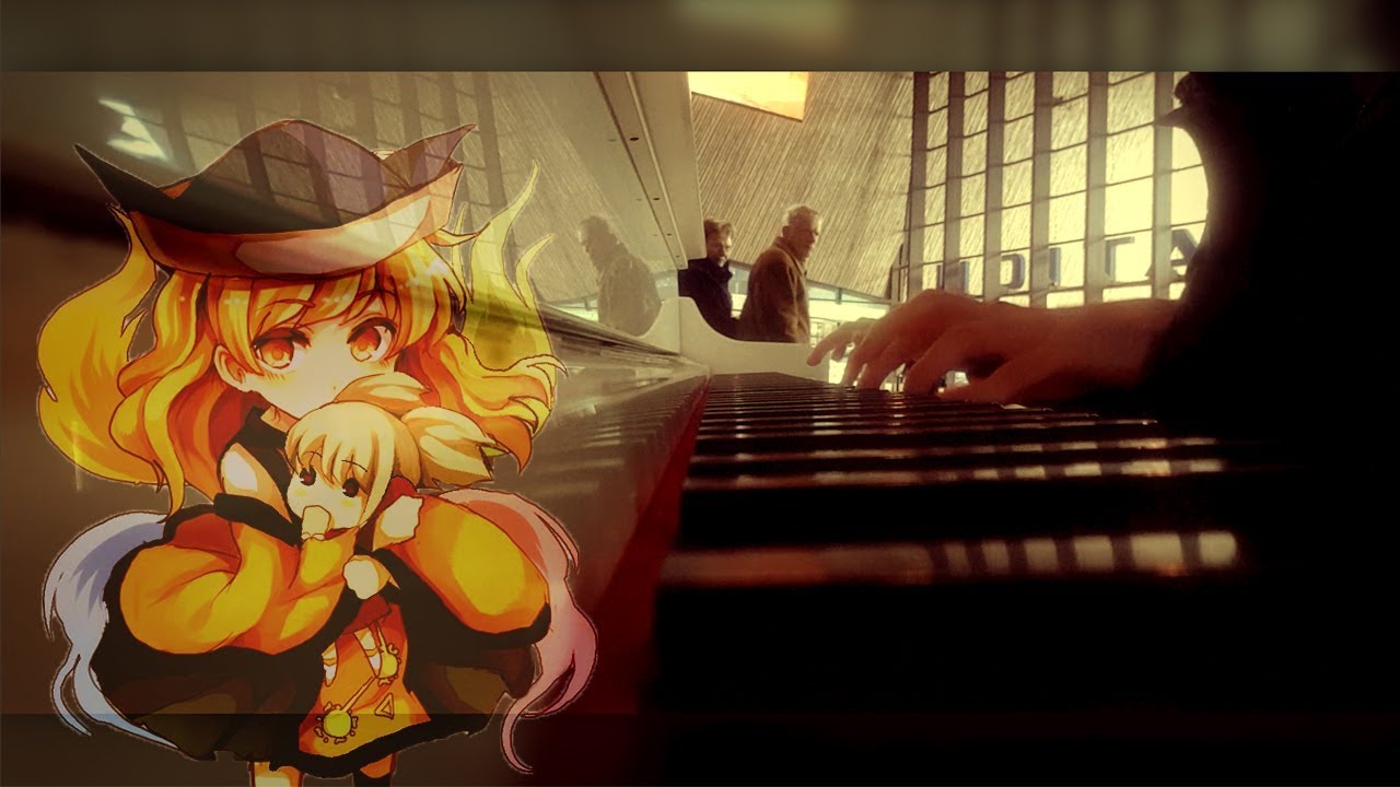 Touhou 16 - The Four Concealed Seasons on Public piano