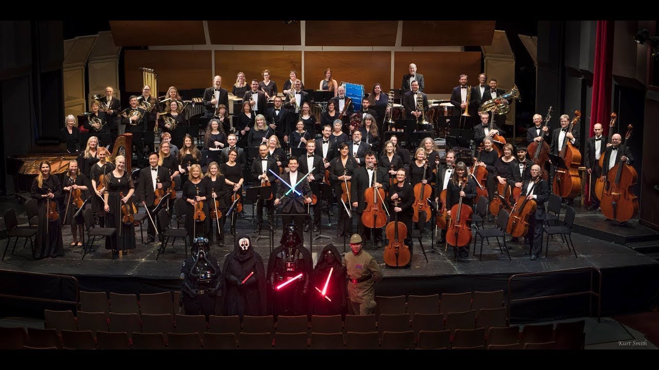 John Williams music Concert the 501st Legion and Darth Vader in Juneau Alaska day 2!