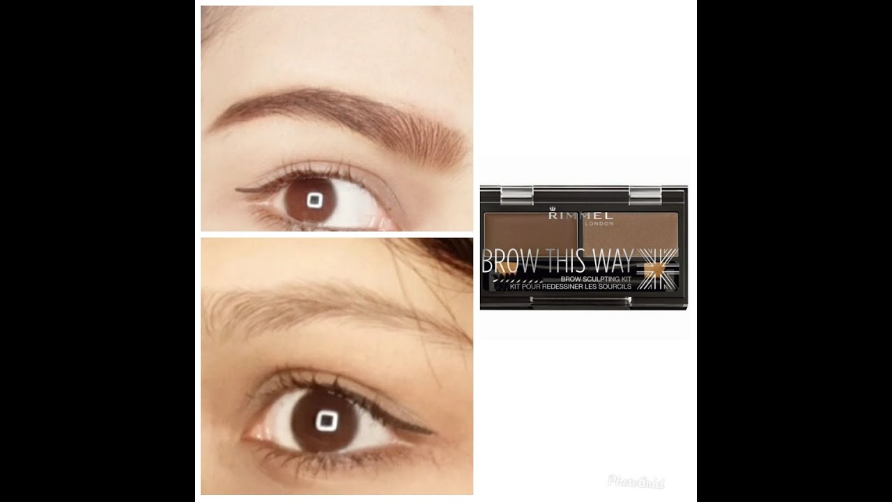 HOW TO FILL IN YOUR EYEBROW!!! BROW THIS WAY! Rimmel London.