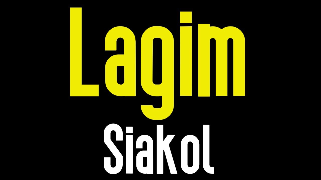 Lagim (KARAOKE) | Siakol