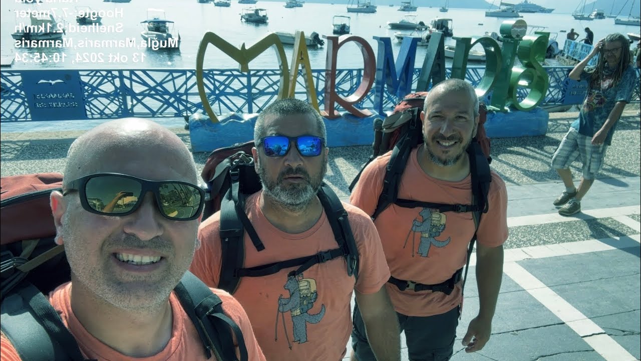 15. Bölüm Karia yolu Datça yarımadası Akyaka - Marmaris Orfaza tatilde 13/10/24 - 19/10/24