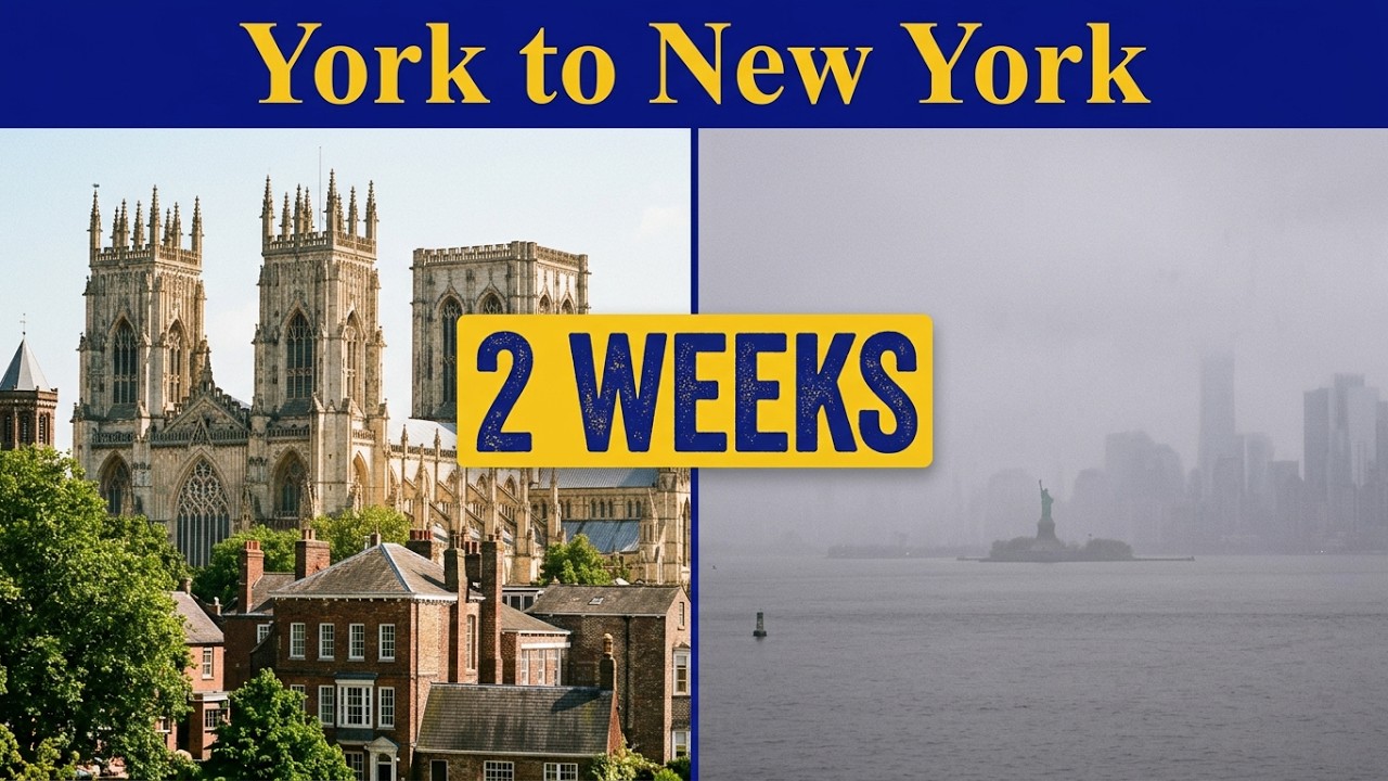 From York To New York in 2 Weeks (via Queen Mary II)