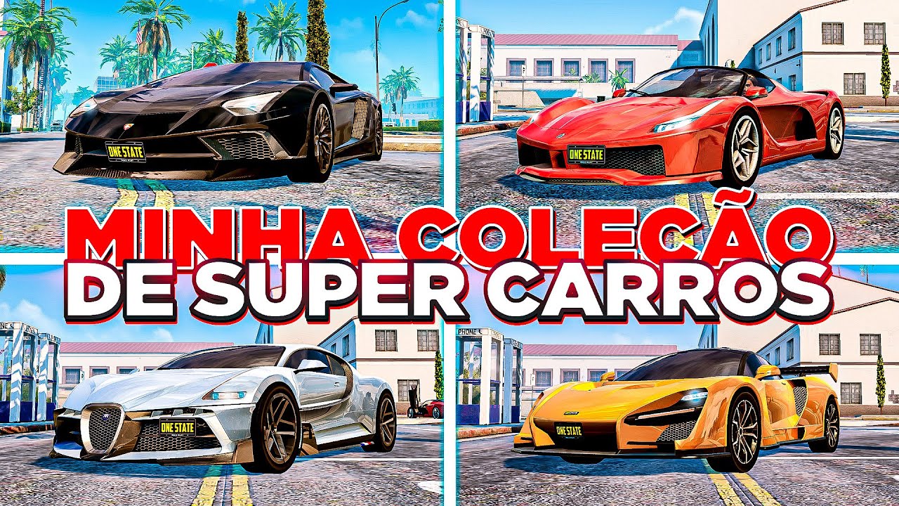 MINHA COLEÇAO DE CARROS RAROS DO ONE STATE RP