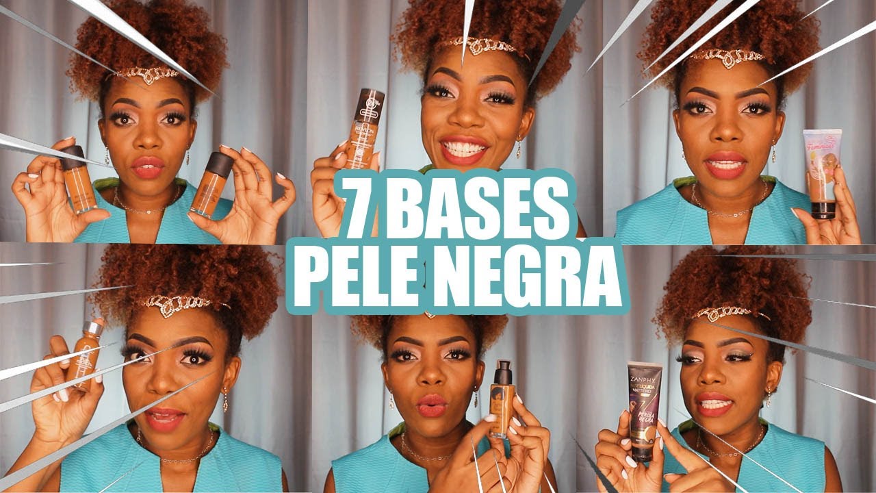 Minhas bases para pele negra e oleosa | Paloma Calado