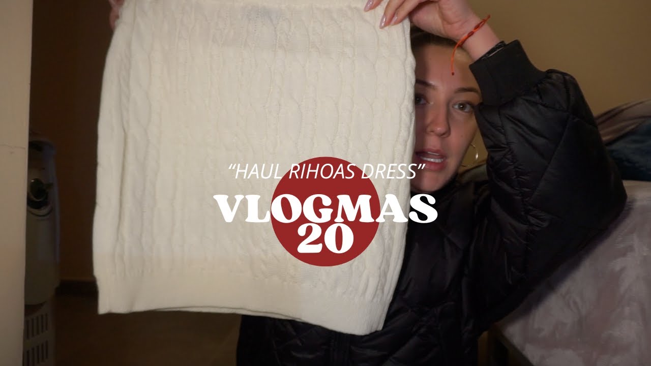 VLOGMAS 20 ||  ABRIMOS PAQUETITO (SUPER HAUL DE RIHOAS DRESS) 🛍