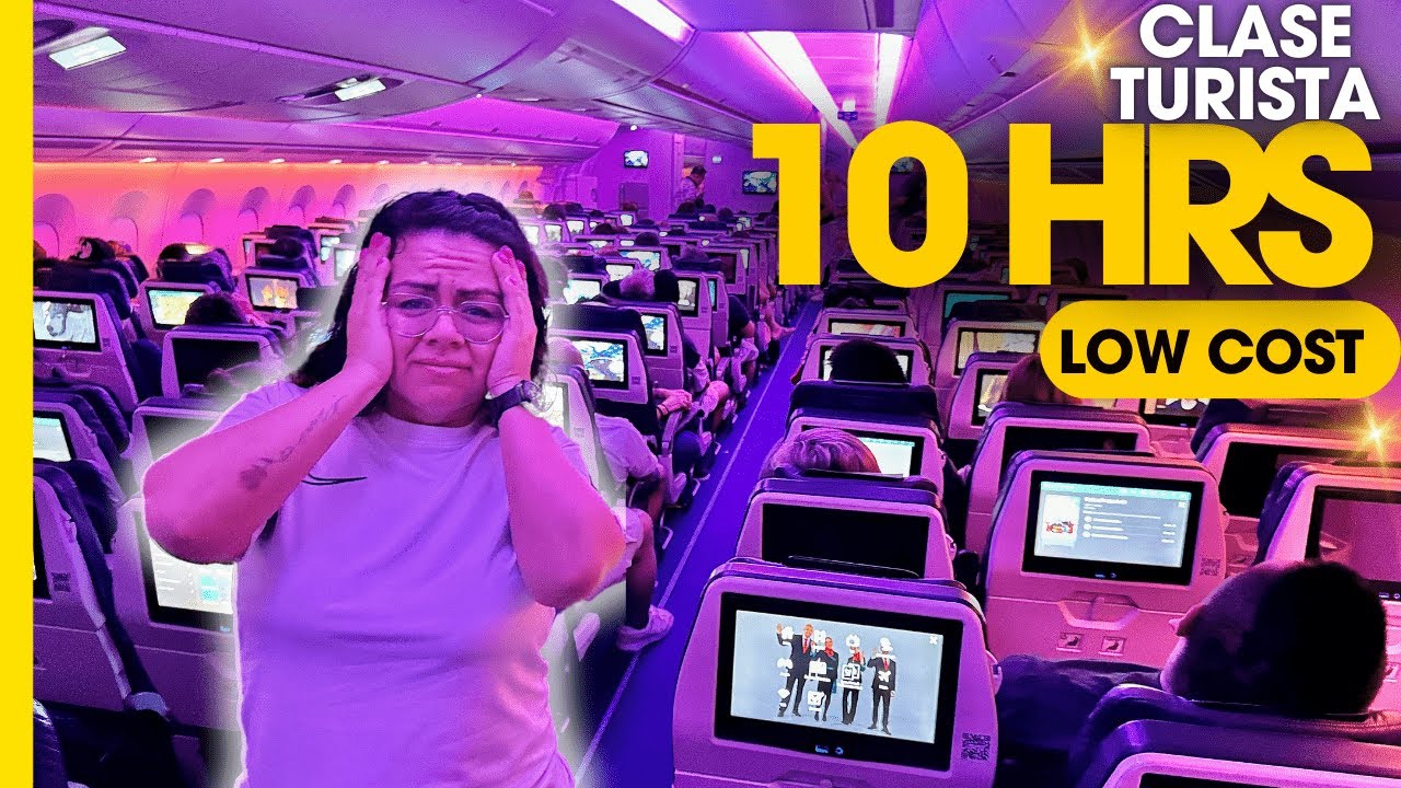 ✈ Así es volar a Europa en Clase ECONÓMICA 10 HRS 🌍 Hack VOLAR BARATO MADRID 🚀 TIPS  100% REAL ✅
