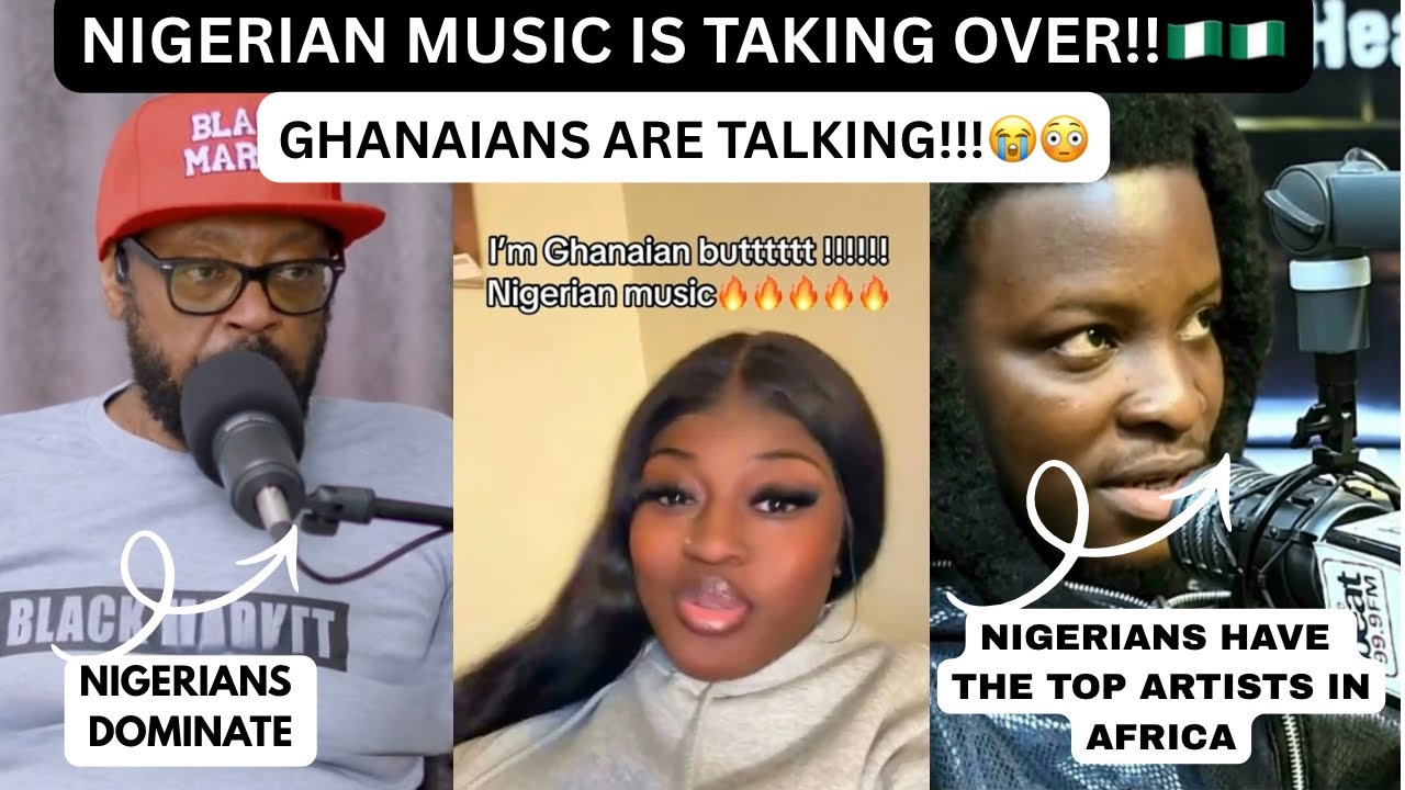 Ghanaians React - Nigerian Music Taking Over Africa 🇳🇬🔥✅