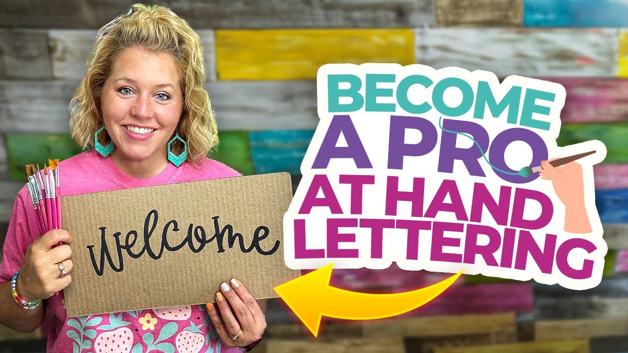Painter’s Muscle Memory Tips: How to Practice Hand Lettering for Confident Brushstrokes!