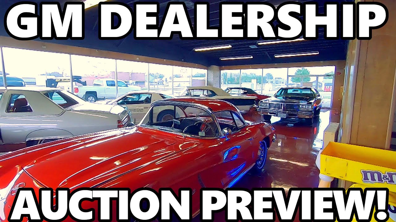 HUGE Vintage GM Dealership Auction! - Porcelain Signs, Nice Cars, Collectibles! DONT MISS THIS SALE!