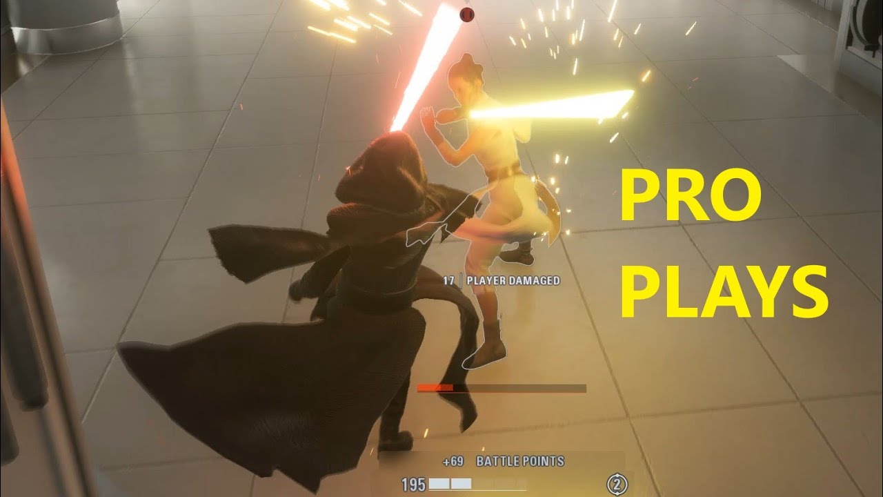 Battlefront 2 - Lightsaber Duels Pro Plays | Compilation #2