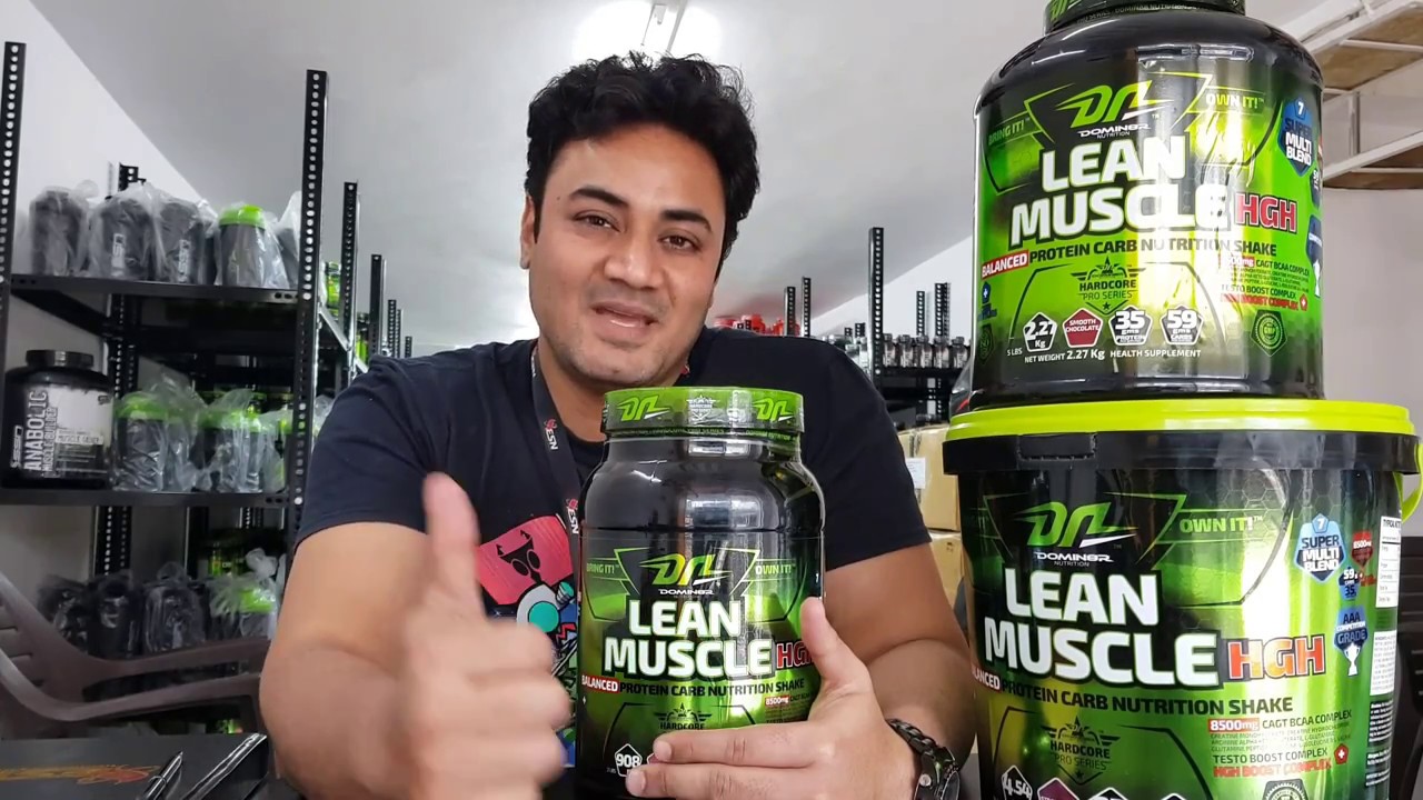 DOMIN8R NUTRITION'S LEAN MUSCLE HGH