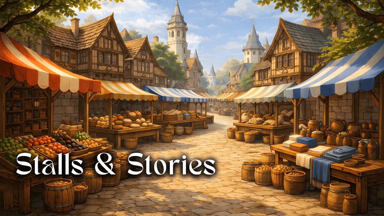 Stalls & Stories | Fantasy Music for D&D and TTRPGs