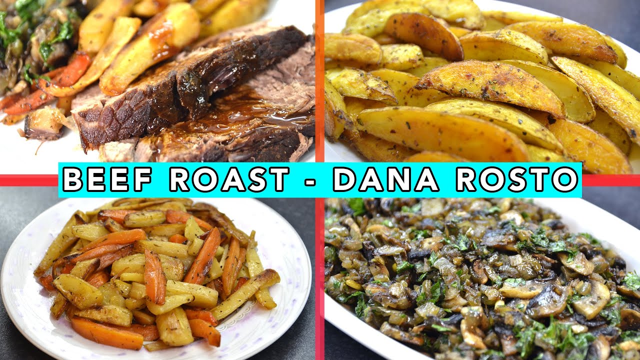 How to Cook Roast Beef at Home 🥩 Sosu ve Sebzeleriyle 🥕🥔  Yumuşacık Dana Nuar Rosto Tarifi