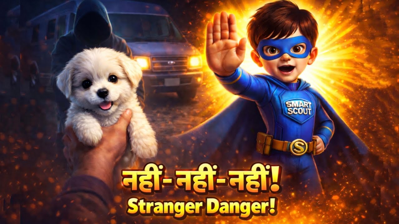 No-No-No! मैं नहीं जानता तुम्हें! ✋ | Smart Scouts | Stranger Danger Song for Kids | 3D Animated