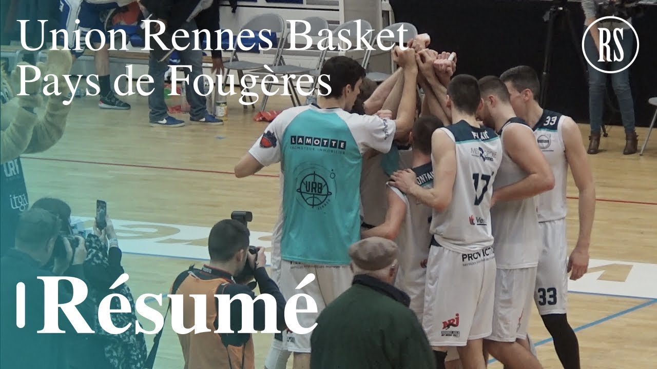 Union Rennes Basket - Pays de Fougères I 18ème journée - NM2