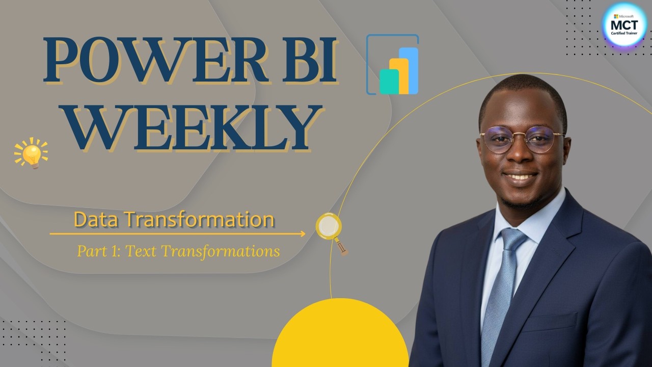 Data Transformation Part 1: Excel Import & Text Transformations