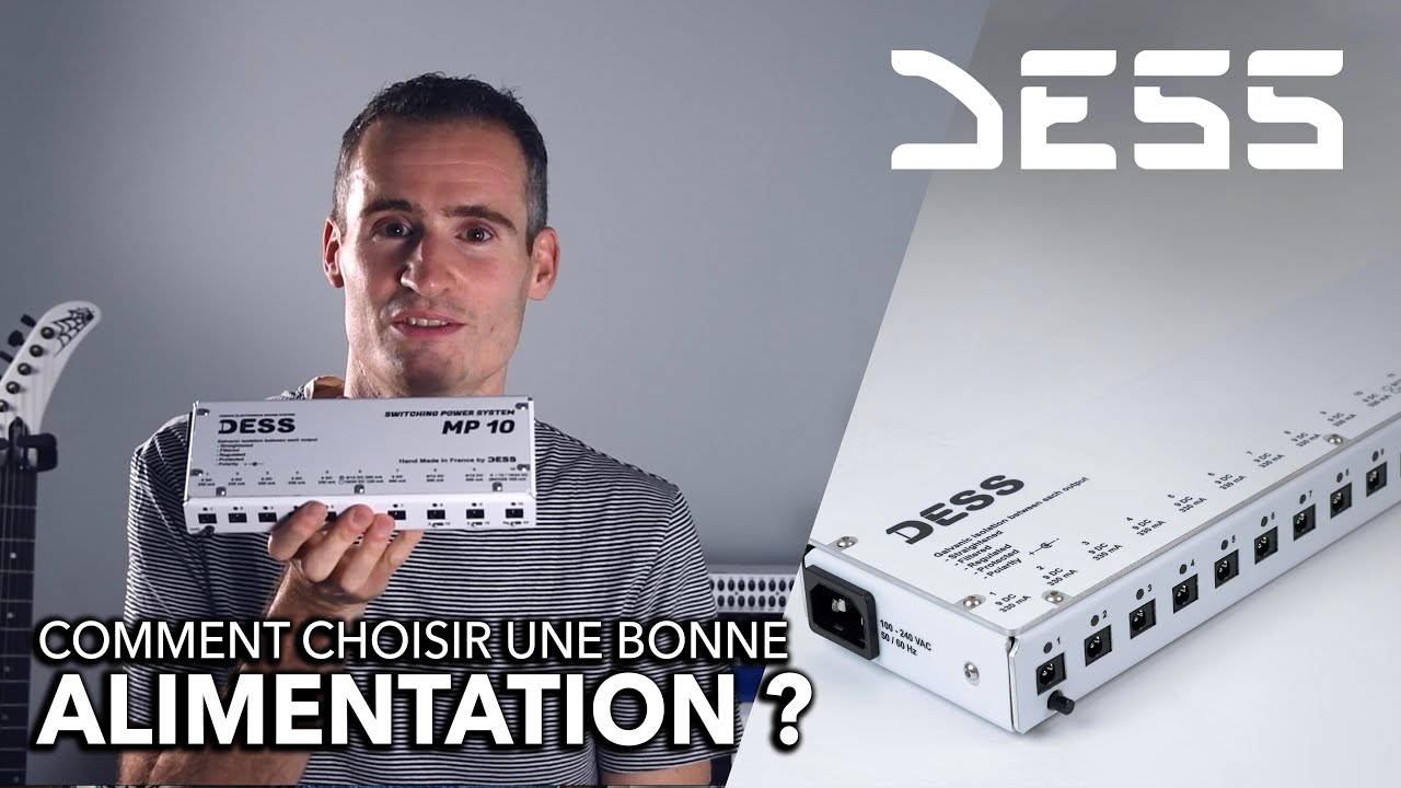 Comment choisir une BONNE alimentation pour pédale d'effets ?