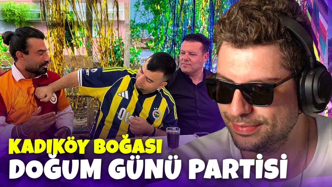 HYPE ''KADIKÖY BOĞASI DOĞUM GÜNÜ PARTİSİ'' VİDEOSUNU İZLİYOR! | Kadıköy Boğası