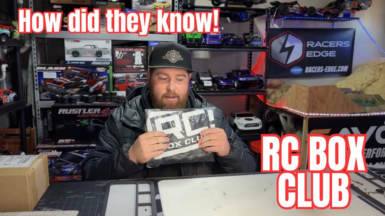 RC BOX CLUB: HOW DID THEY KNOW? Another box from A-main Hobbies!