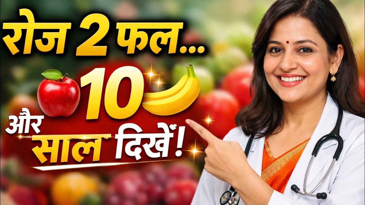 रोज 2 फल खाओ और 10 साल जवान दिखो | महिलाओं के लिए जरूरी हेल्थ टिप्स ||